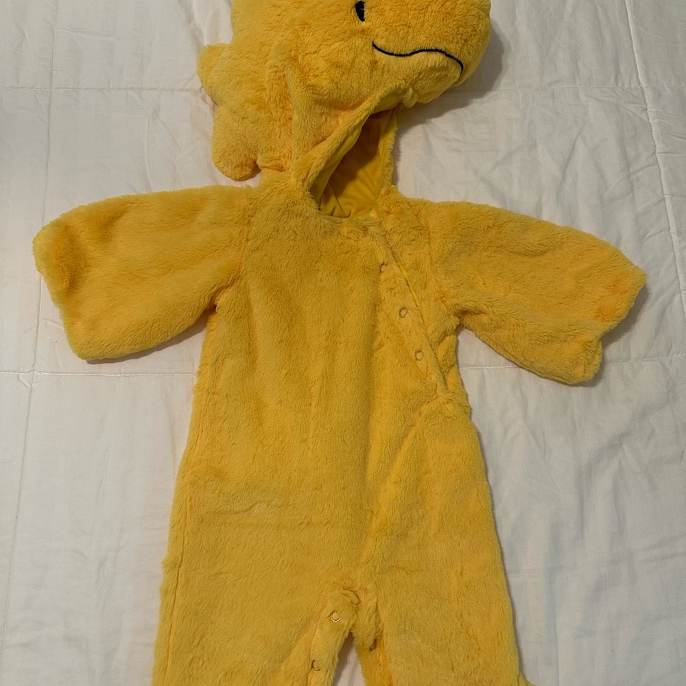 Peanuts Yellow Lion Kids Footie